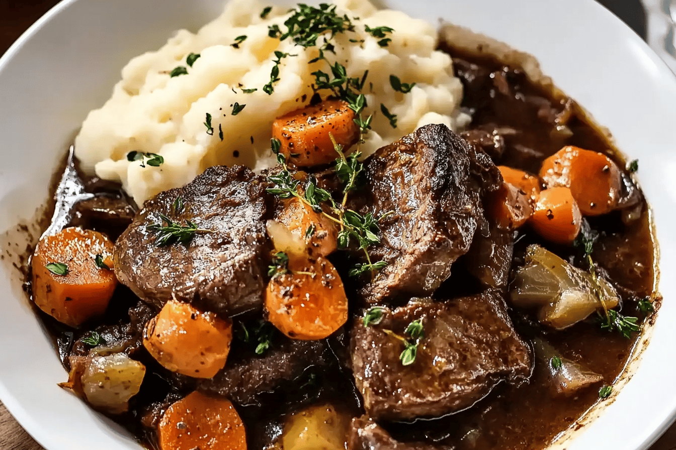 Boeuf Bourguignon en Cocotte