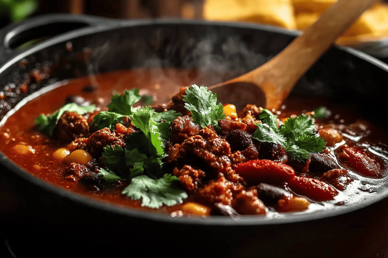 Chili con carne au autocuiseur