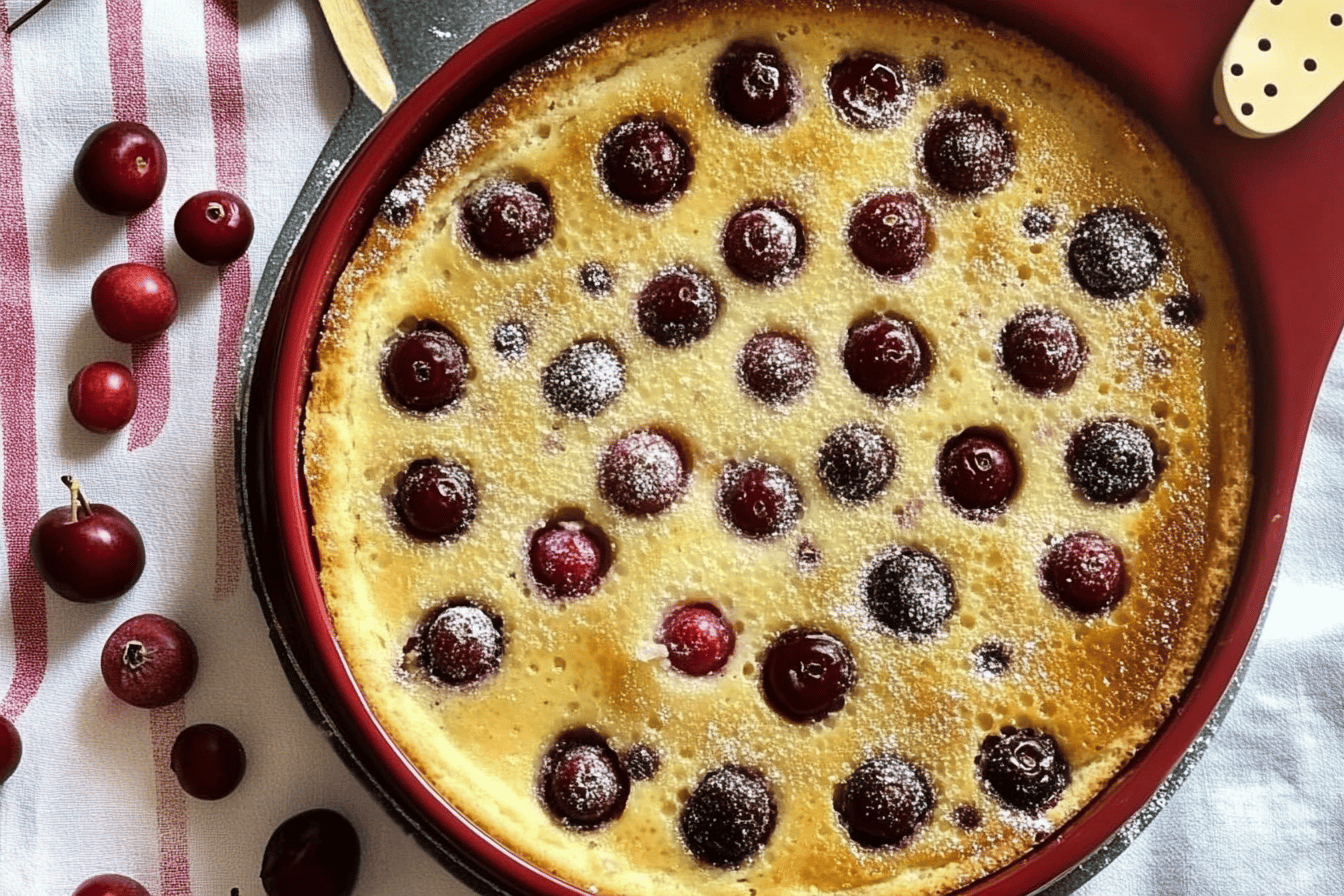 Clafoutis aux cerises Jock