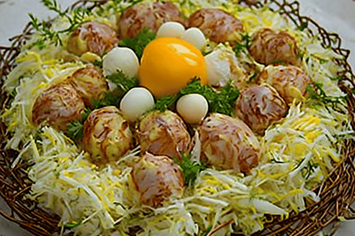 Entrée de nid de Pâques