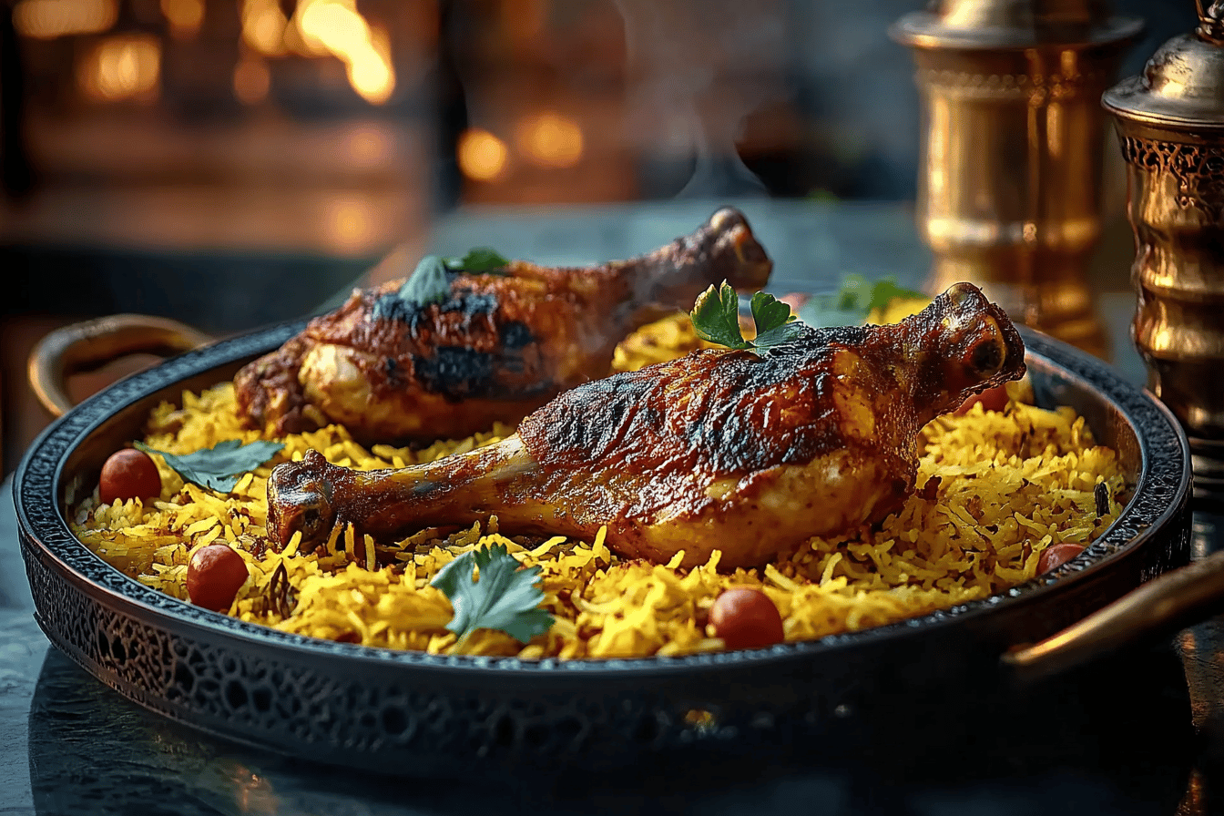 Mandi Markh aux Cuisses de Poulet