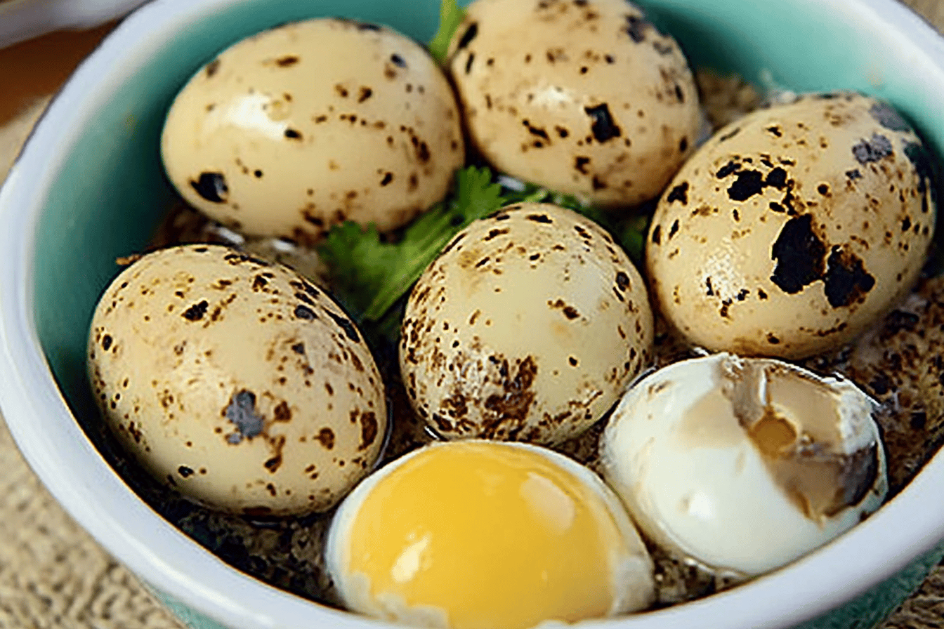 Oeuf de caille dur