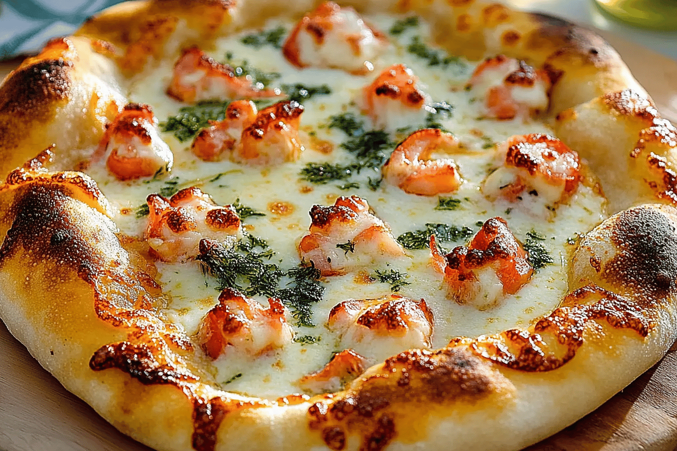 Pizza au homard