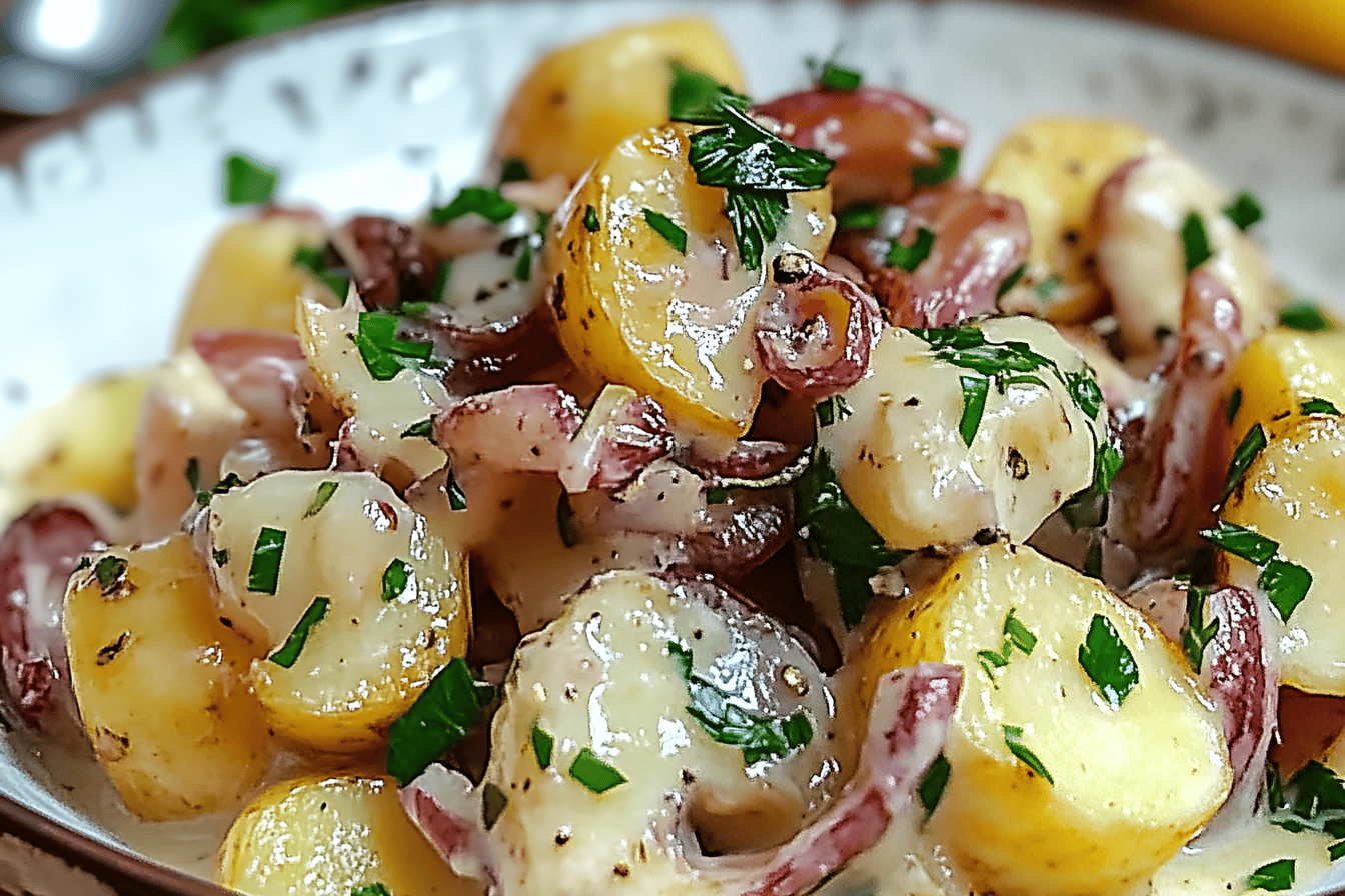Salade de poulpe aux pommes de terre