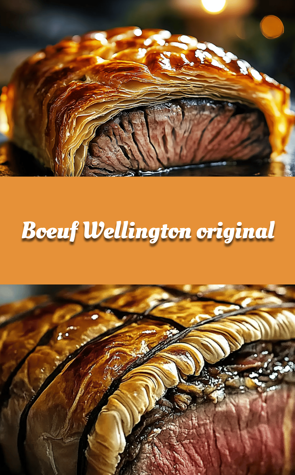 Boeuf Wellington original