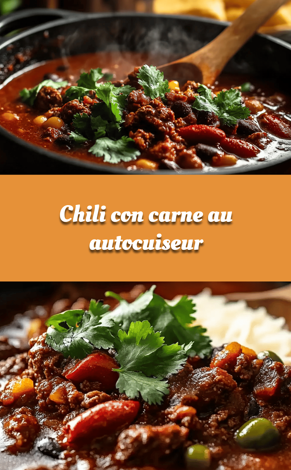 Chili con carne au autocuiseur