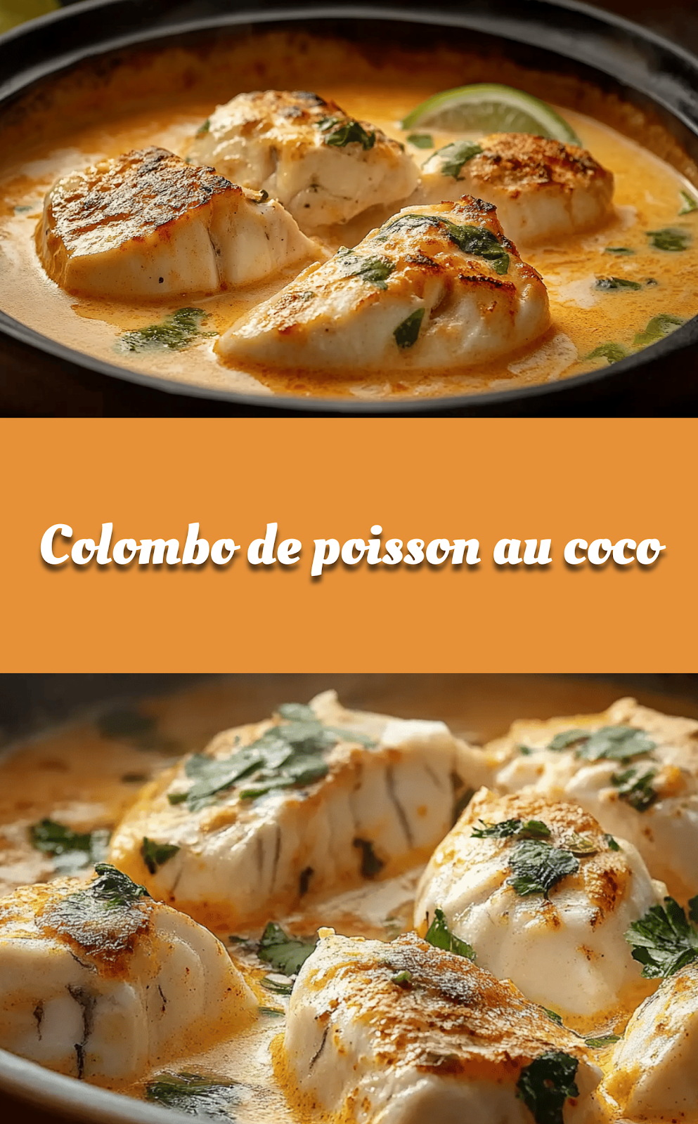 Colombo de poisson au coco
