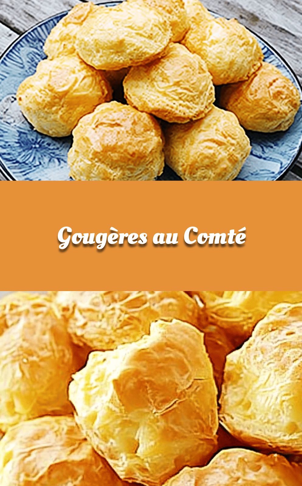 Gougères au Comté