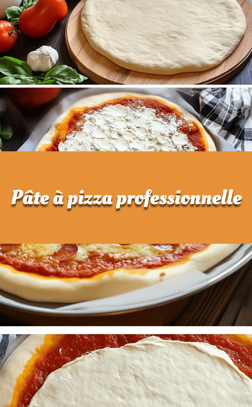 Pâte à pizza professionnelle