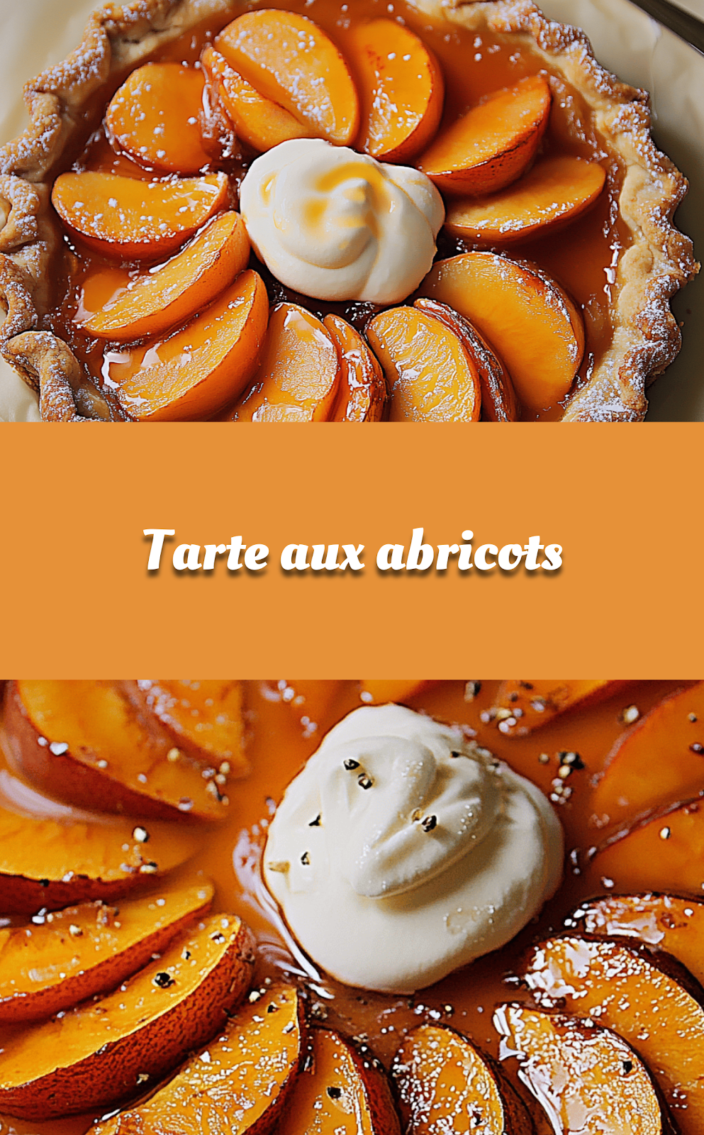 Tarte aux abricots