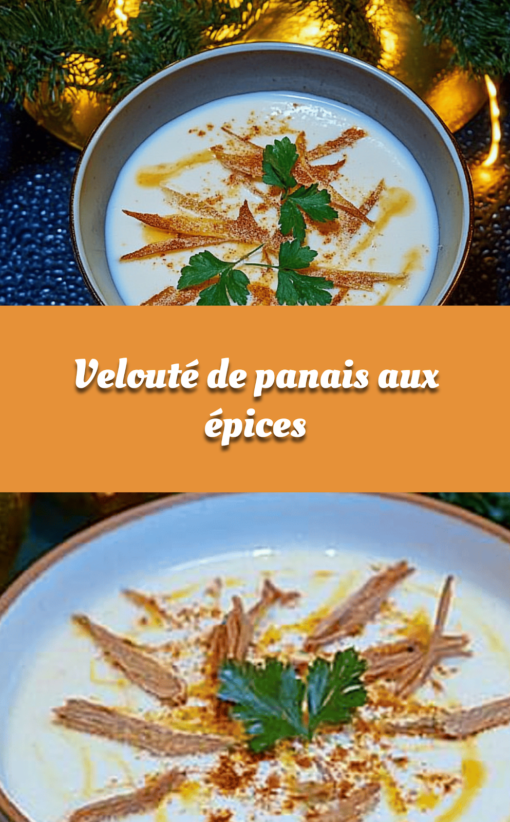Velouté de panais aux épices