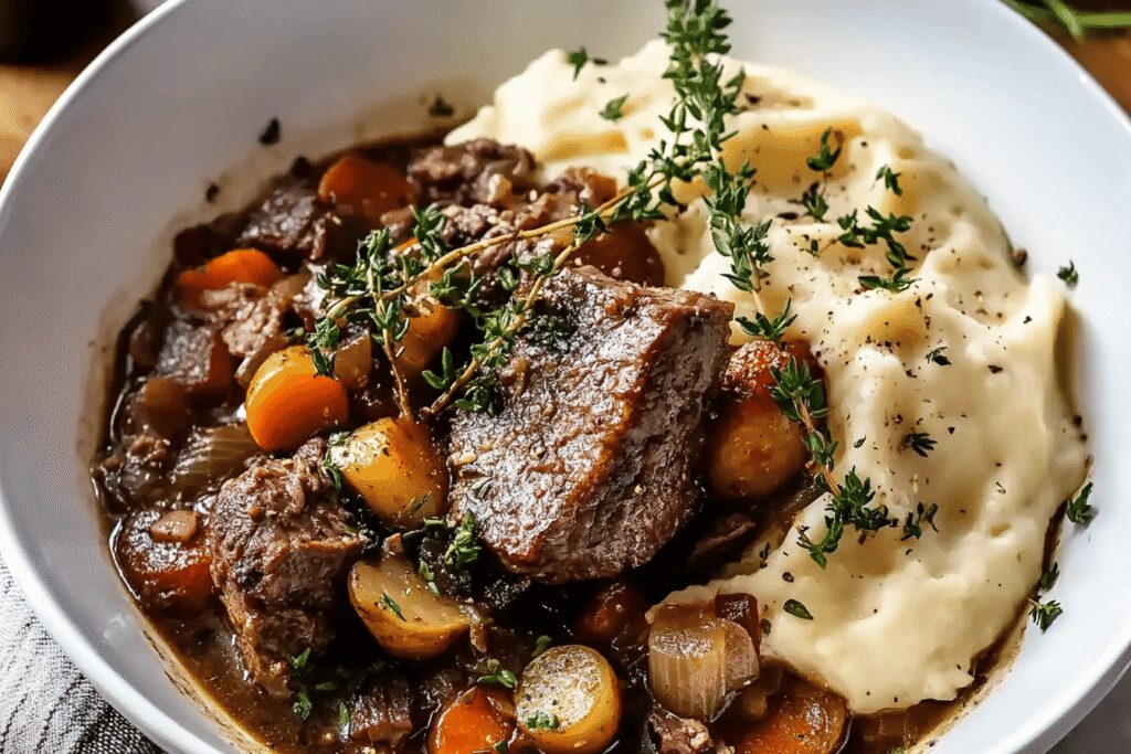Boeuf Bourguignon en Cocotte