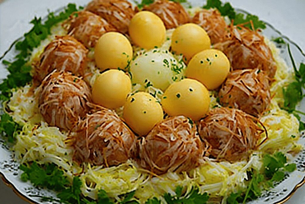 Entrée de nid de Pâques