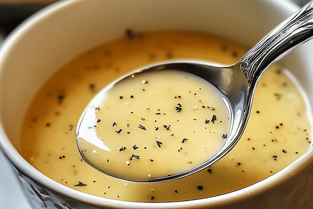 Sauce au citron pour poisson