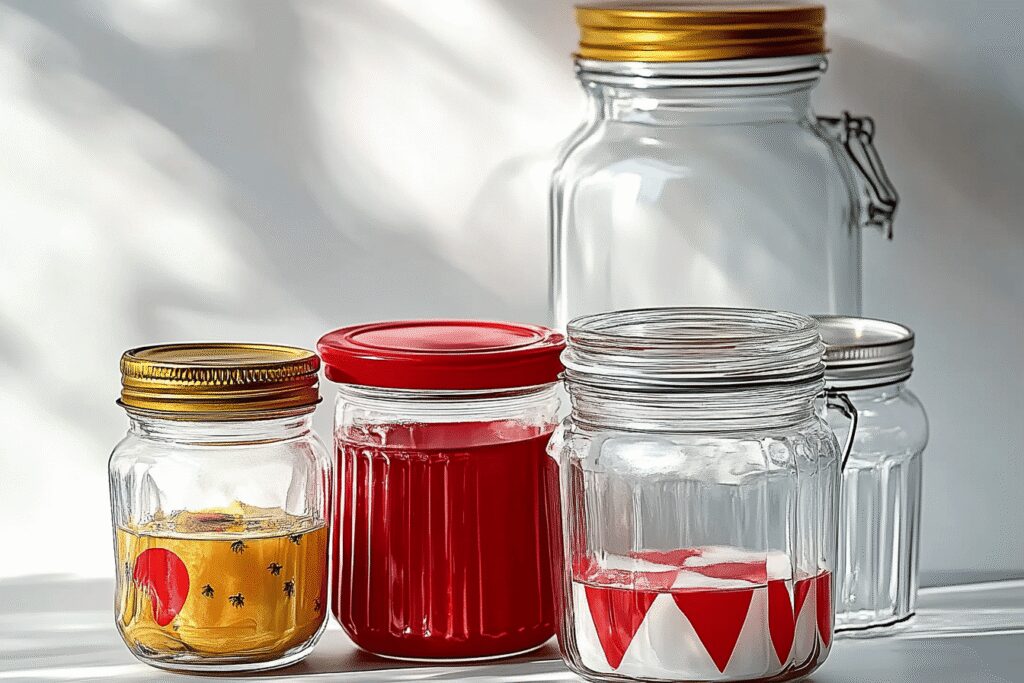Stériliser des pots de confiture