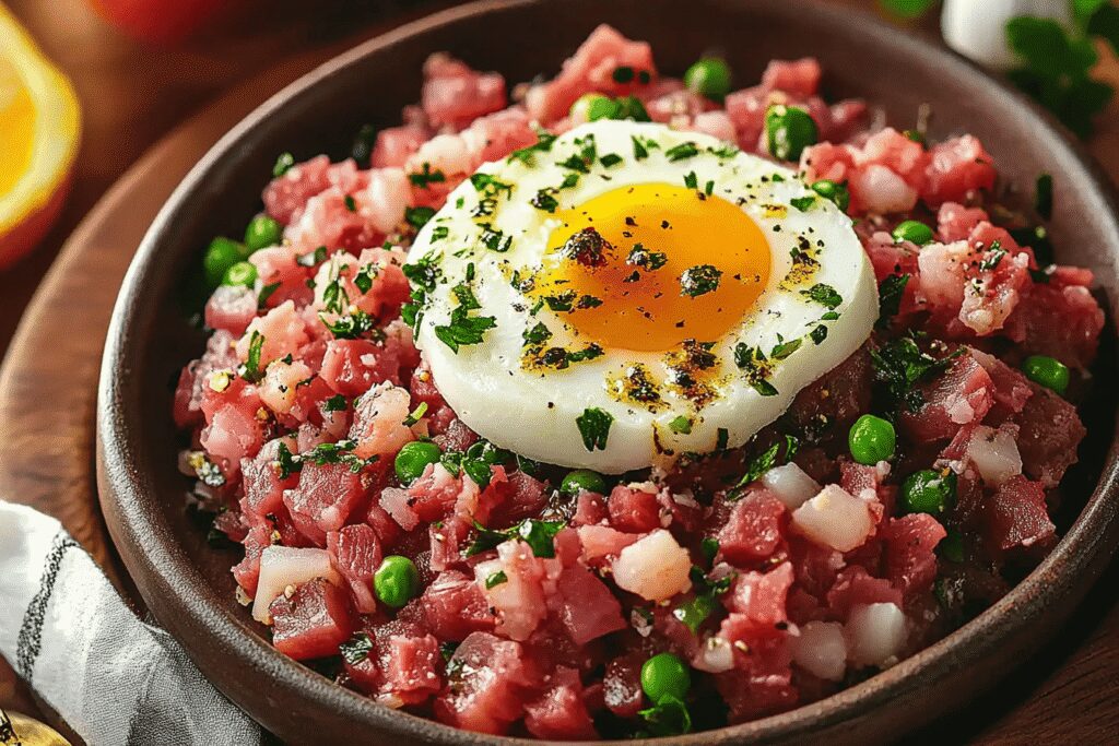 Tartare de bœuf classique