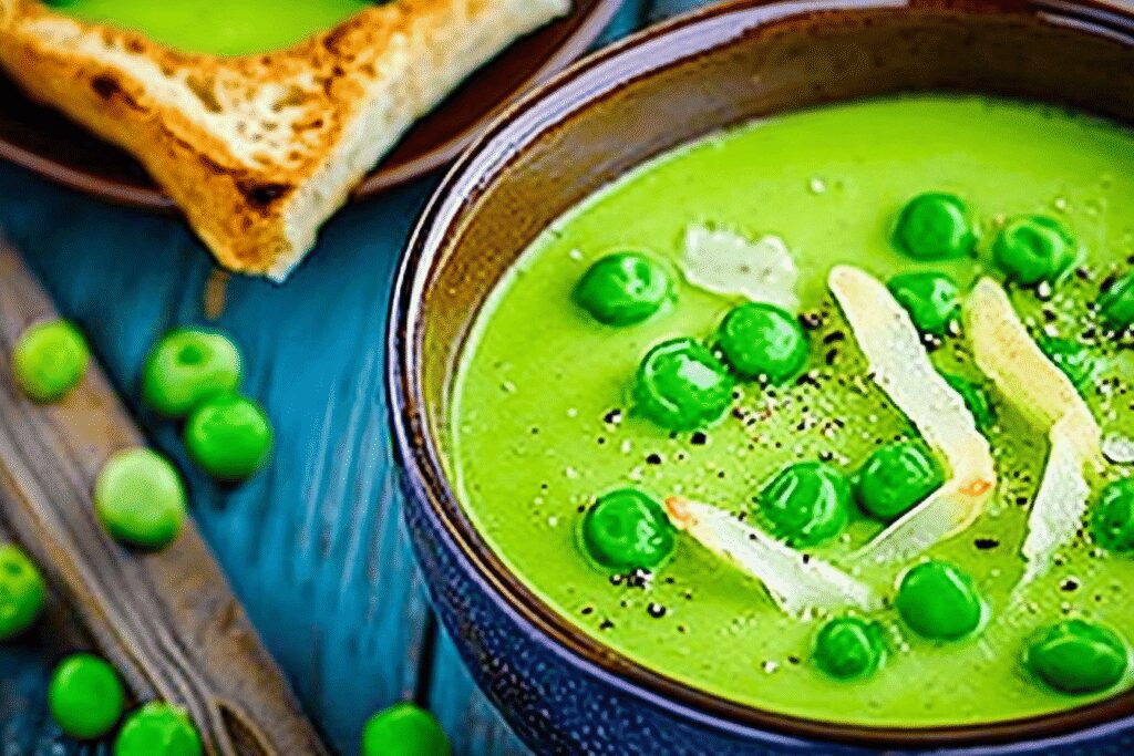 Velouté de petits pois