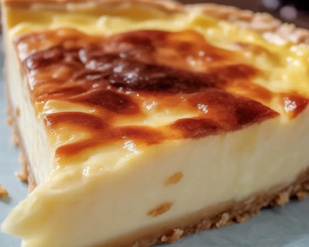 Tarte au riz de Verviers, délicieuse spécialité belge à base de riz et lait.